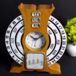 Table Clock with photo frame & day/date/month.