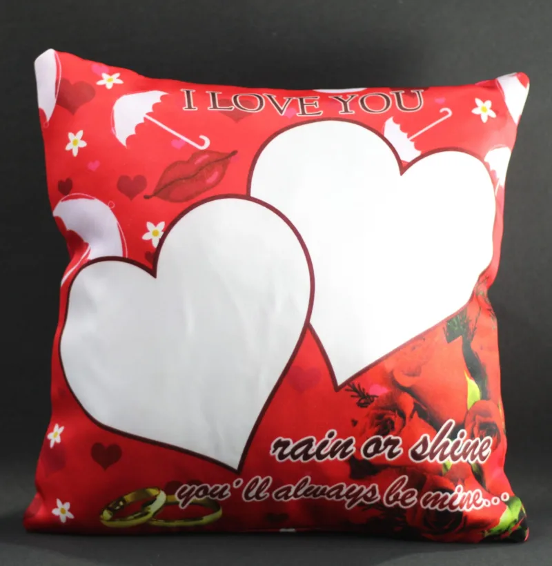 Amazing Led Cushion With Heart Design