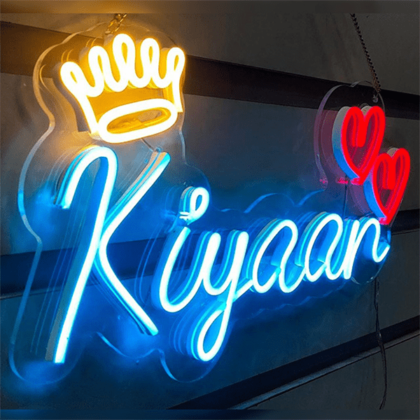 Customised Name Neon Light